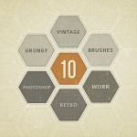 Набор из 10 кистей в формате .abr для photoshop