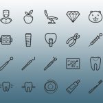 Иконки на тему стоматология