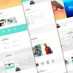 Landing page макет для агенств
