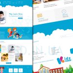 Макет детского сайта