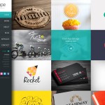 Современный макет для сайта портфолио