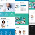 Свежий макет для бизнес сайта Макет сайта для стоматологии