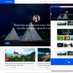 Макет сайта для личного блога