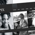 Макет сайта фотографа