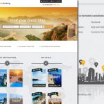 Макет шаблона для сайта отеля