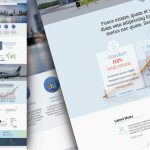 Макет шаблона сайта для инвестиционной компании
