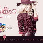 Макет сайта портфолио для модели