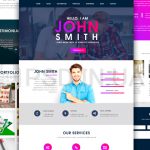 Творческий макет для сайта портфолио